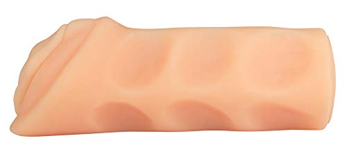 ORION Mini Masturbator – gefühlsechte Mini Taschenmuschi für Männer mit extra engem Lustkanal, lebensecht und perfekt für unterwegs (hell-hautfarben)